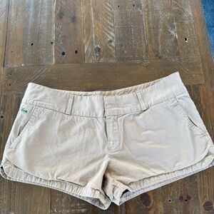 Lacoste Women's khaki cotton short